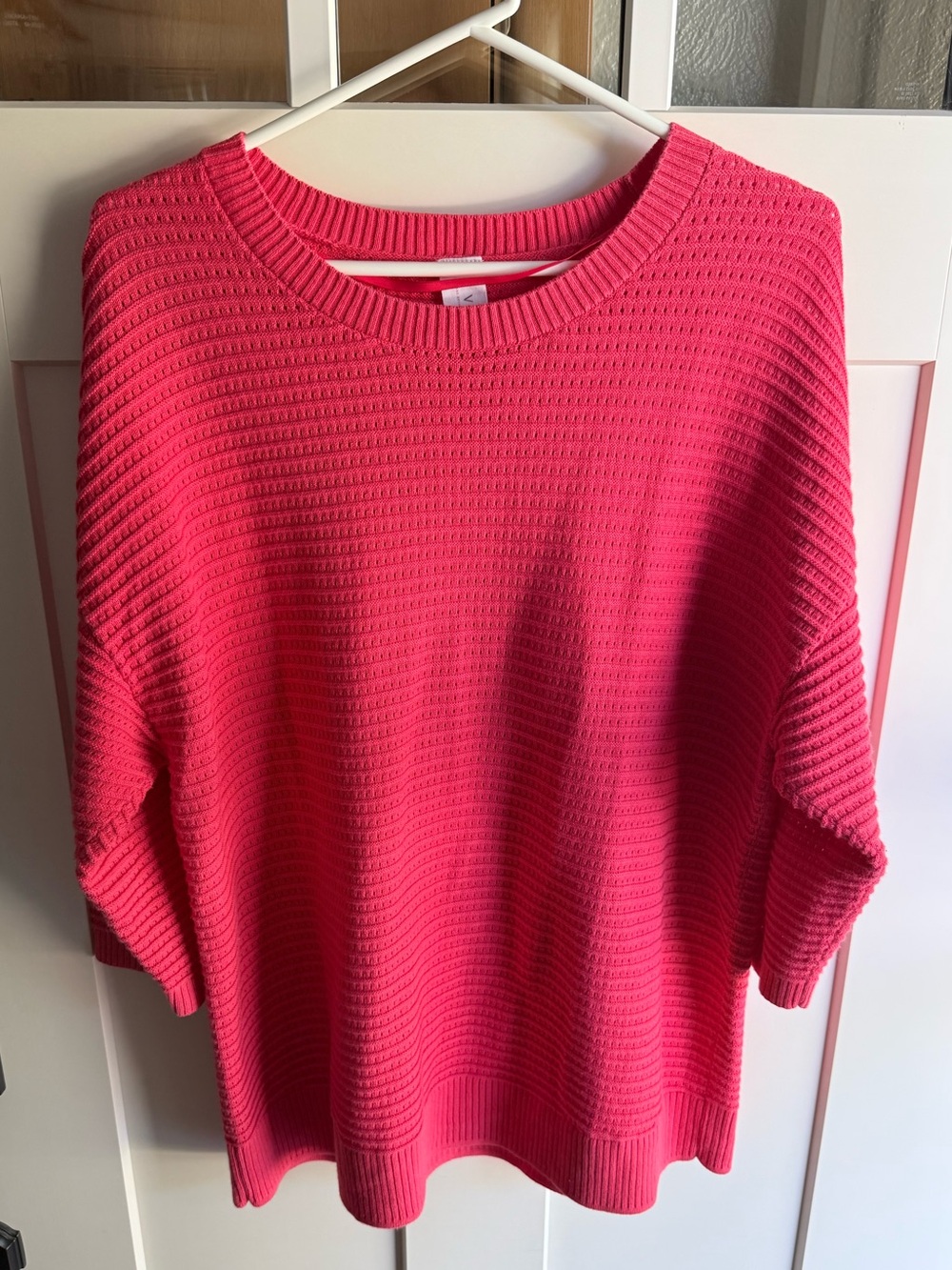 Lane Bryant Livi Active Perforated Crewneck Sweater